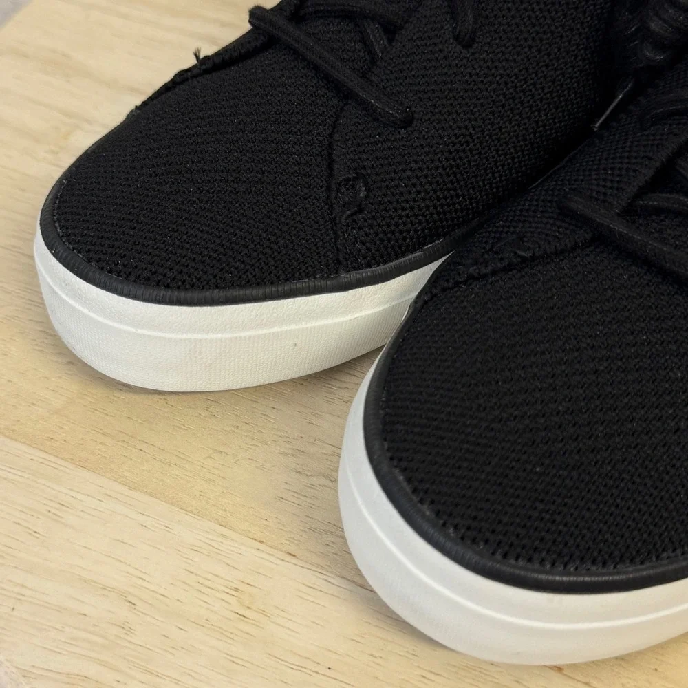 Sperry Crest Vibe Knit Black Sneakers Womens 8.5 Low Top Casual Shoes 109155